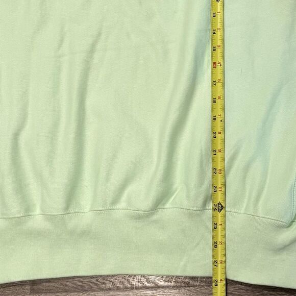 Champion Reverse Weave Sweatshirt Mens L Mint Green Crewneck Pullover Logo - Picture 7 of 9